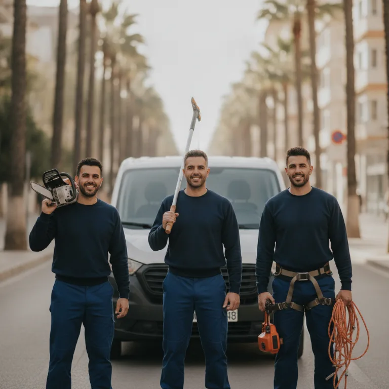 Tala de Árboles equipo en Alhama de Murcia